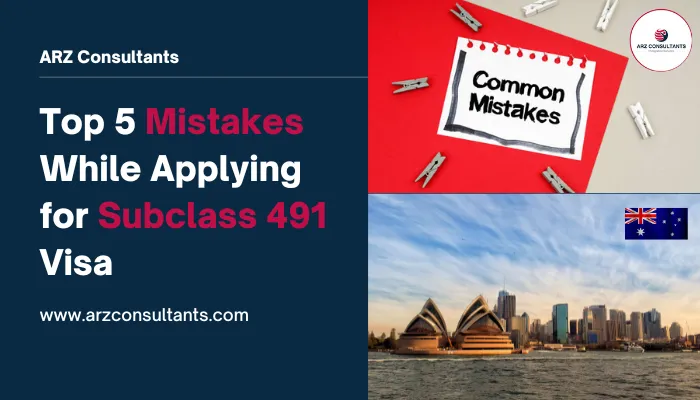 subclass 491 visa mistakes