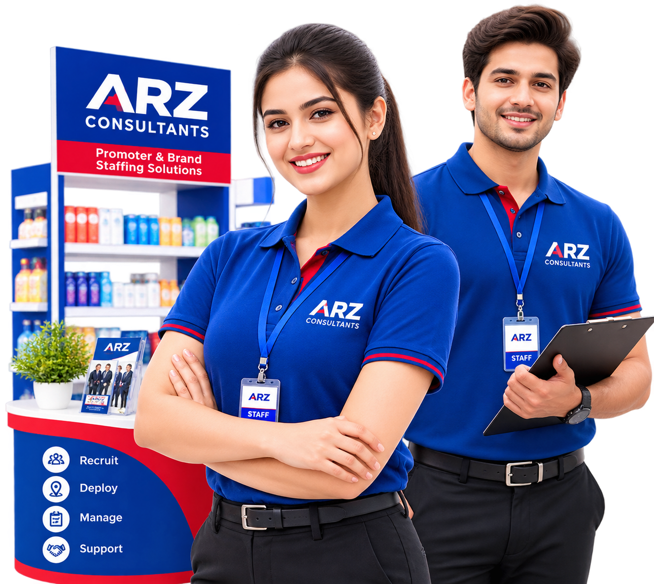 ARZ Professional Promoter Staffing Team